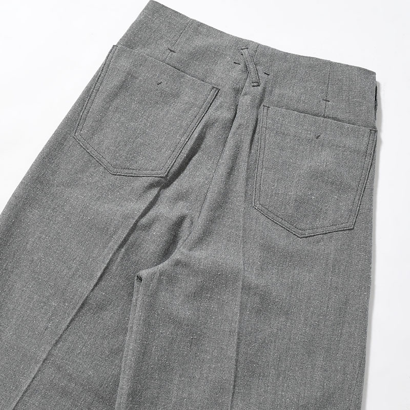 TUCK-BAGGY TYPE 3 Bishu Japan Nep Wool FAB -2.COLOR-