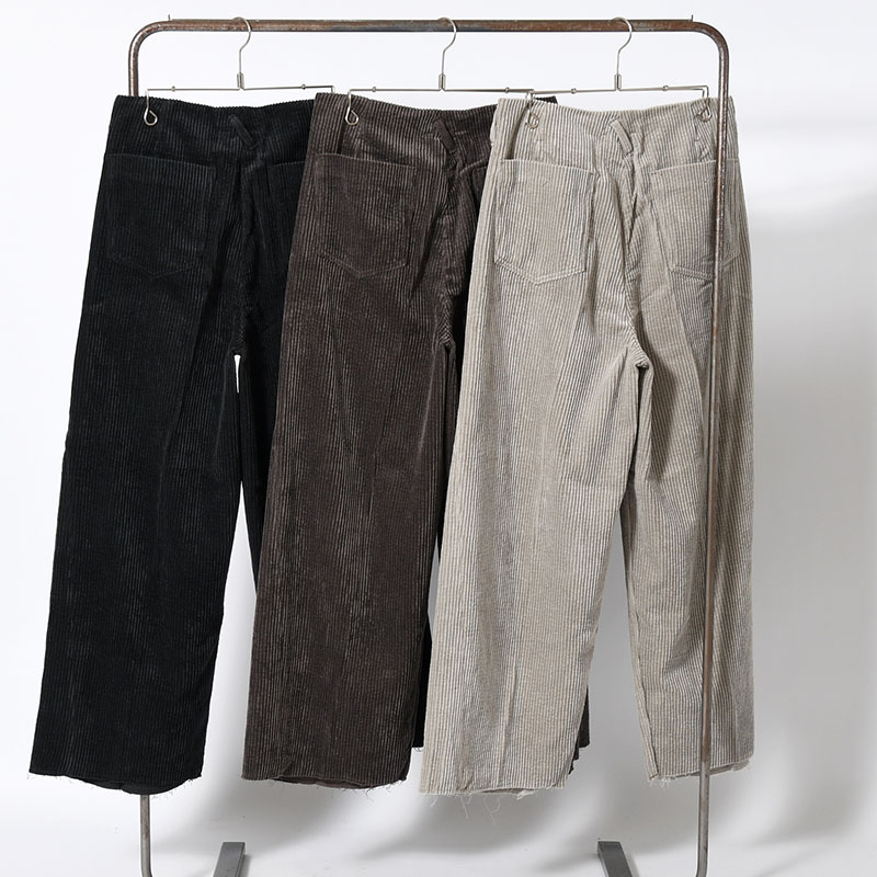TUCK-BAGGY TYPE3 Enshu Japan Soft Cord FAB -3.COLOR-