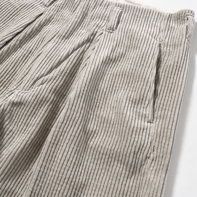 TUCK-BAGGY TYPE3 Enshu Japan Soft Cord FAB -3.COLOR-