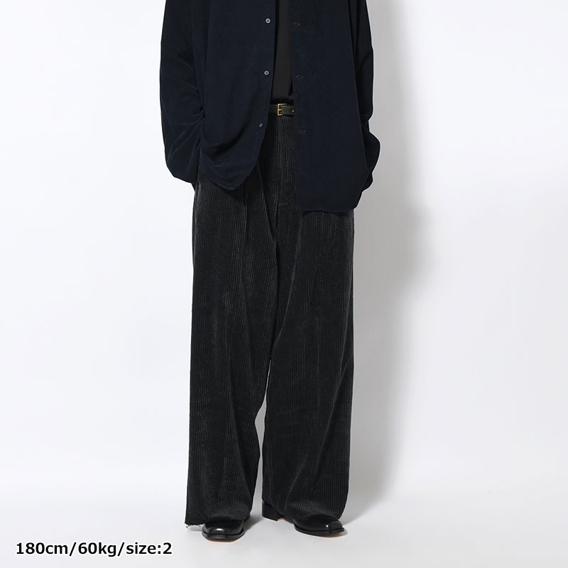 TUCK-BAGGY TYPE3 Enshu Japan Soft Cord FAB -3.COLOR-
