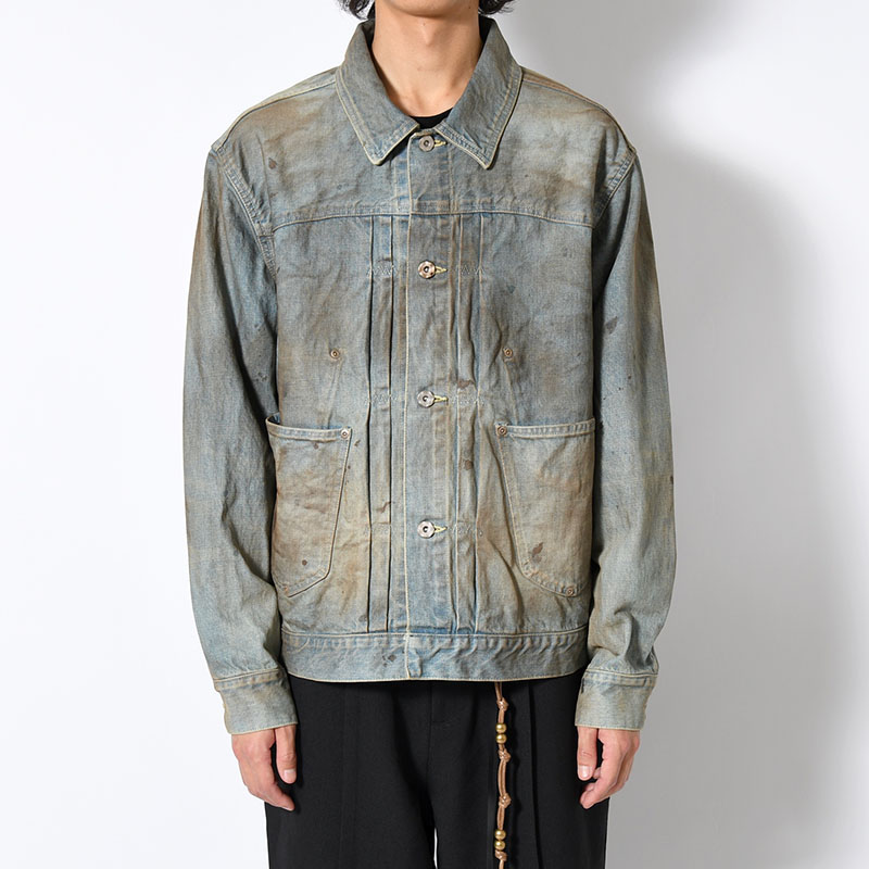 TYPE-2.5 DIRT DENIM JACKET -INDIGO-