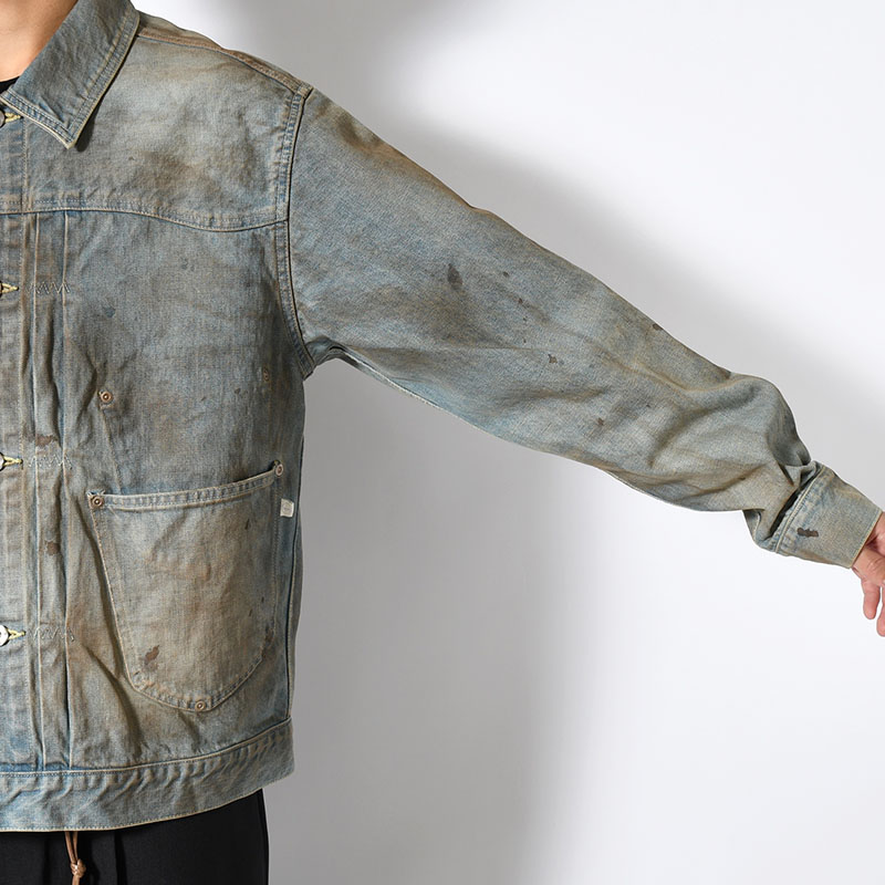 TYPE-2.5 DIRT DENIM JACKET -INDIGO-
