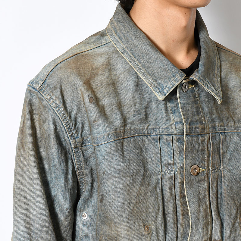 TYPE-2.5 DIRT DENIM JACKET -INDIGO-