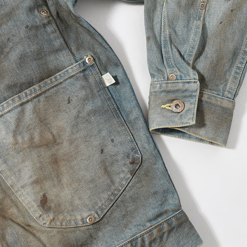TYPE-2.5 DIRT DENIM JACKET -INDIGO-