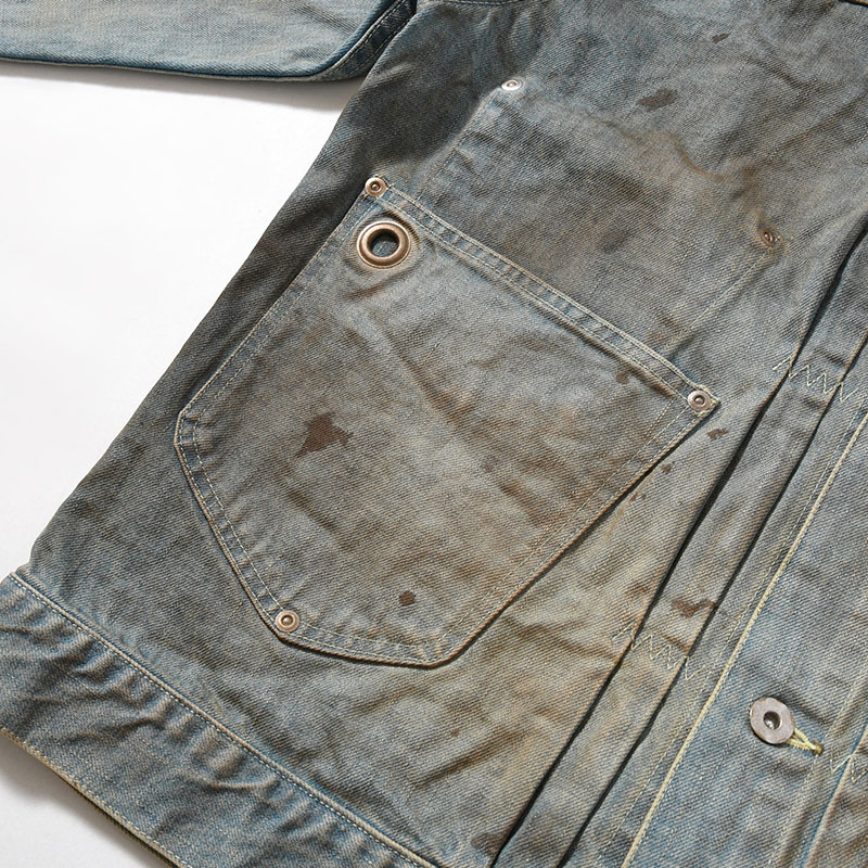 TYPE-2.5 DIRT DENIM JACKET -INDIGO-