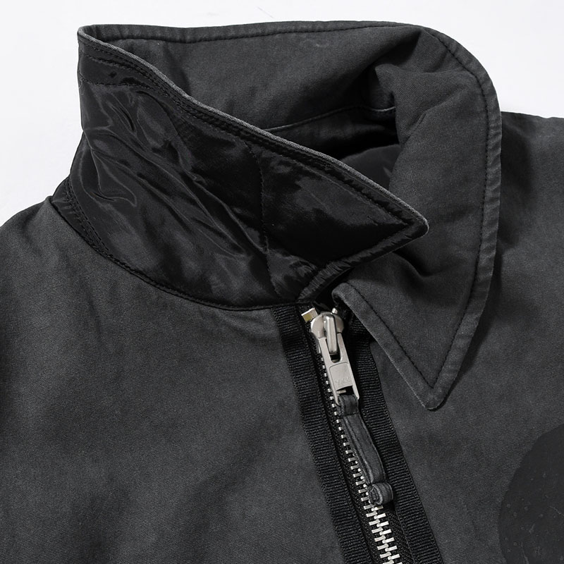 PERIGLACIAL FLIGHT JACKET -BLACK WASH-