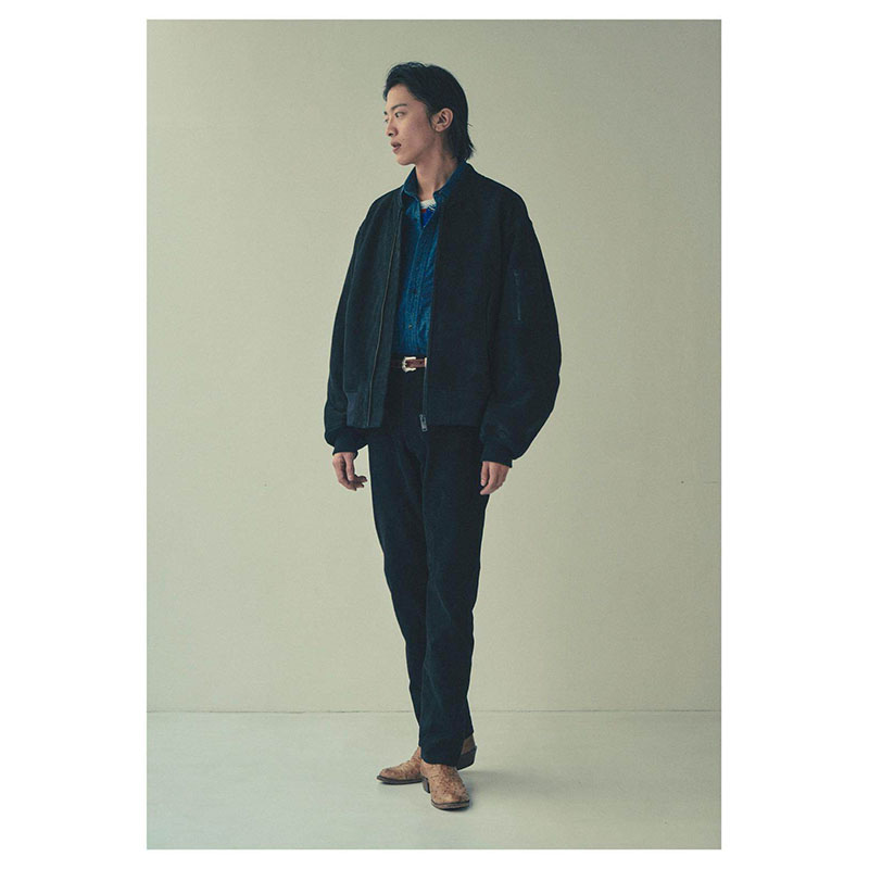 CHAMBRAY BUTTON DOWN SHIRTS -Cotton slub- -2.COLOR-