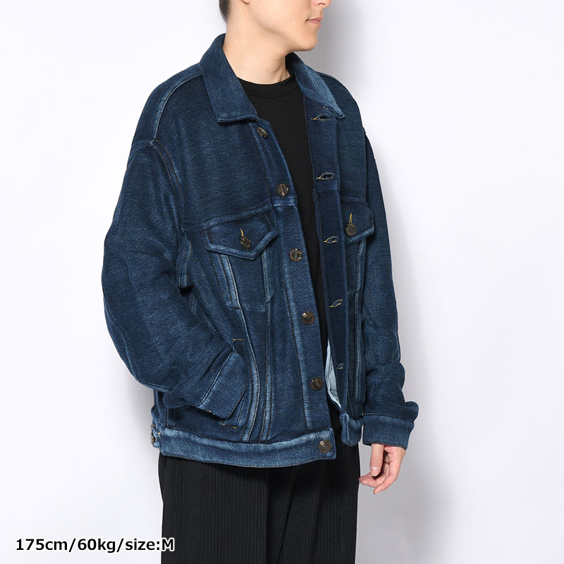 3RD TYPE WASHED KNIT JACKET -2.COLOR-
