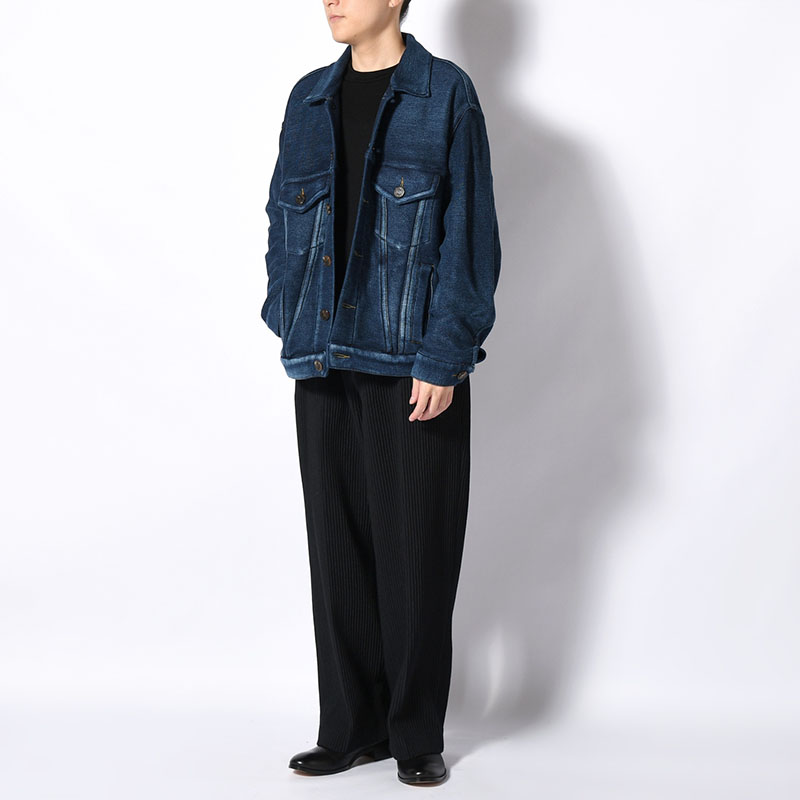 3RD TYPE WASHED KNIT JACKET -2.COLOR-