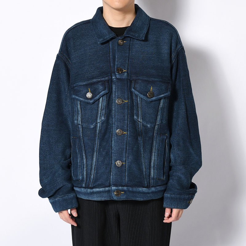 3RD TYPE WASHED KNIT JACKET -2.COLOR-