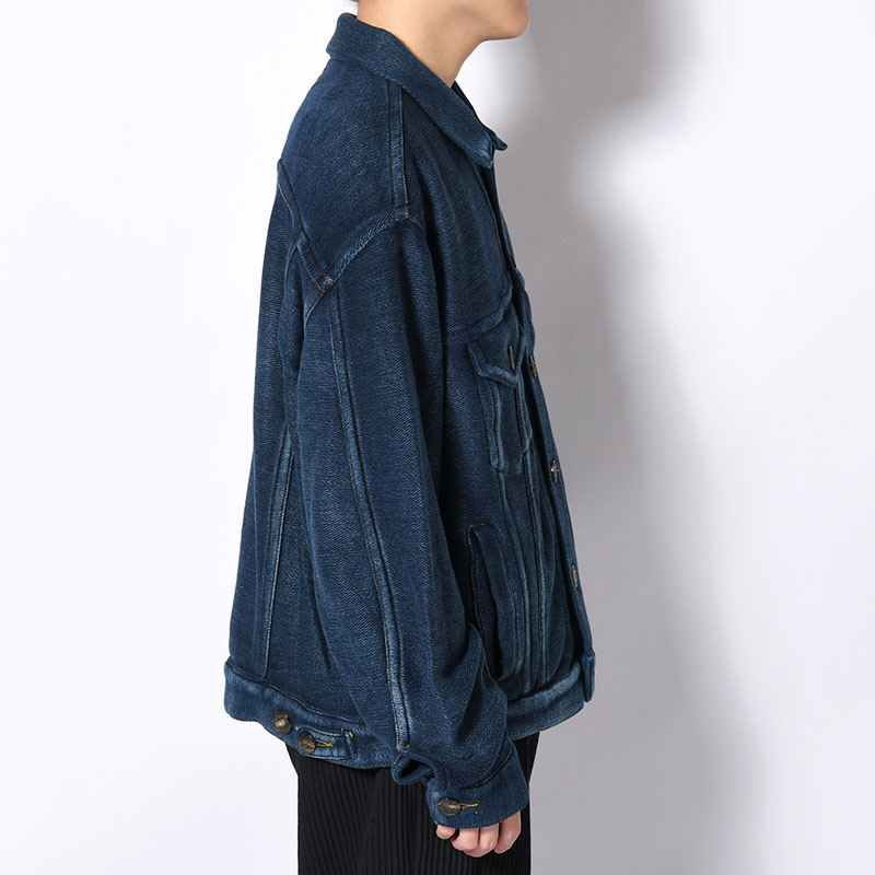 3RD TYPE WASHED KNIT JACKET -2.COLOR-
