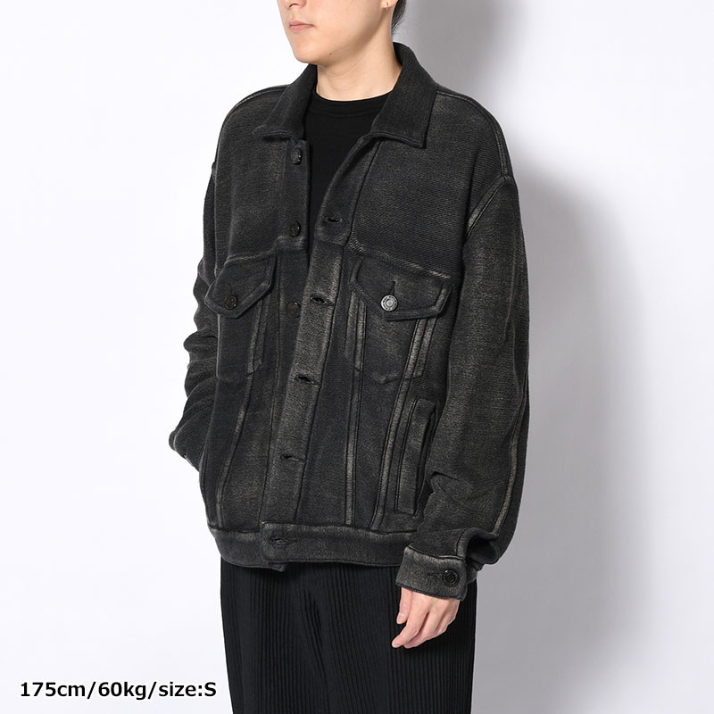 3RD TYPE WASHED KNIT JACKET -2.COLOR-