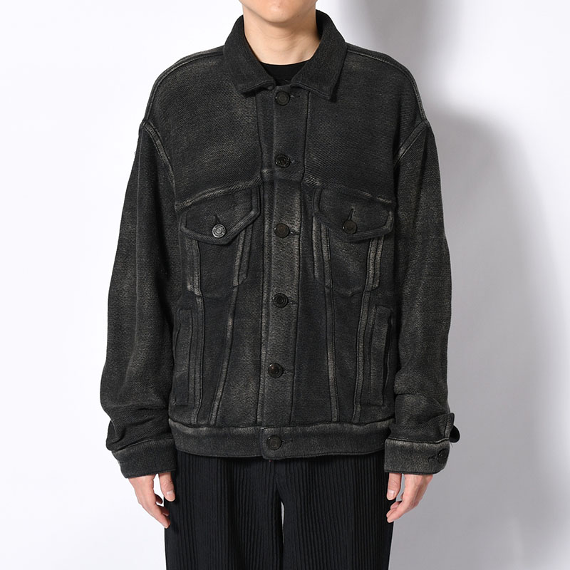 3RD TYPE WASHED KNIT JACKET -2.COLOR-