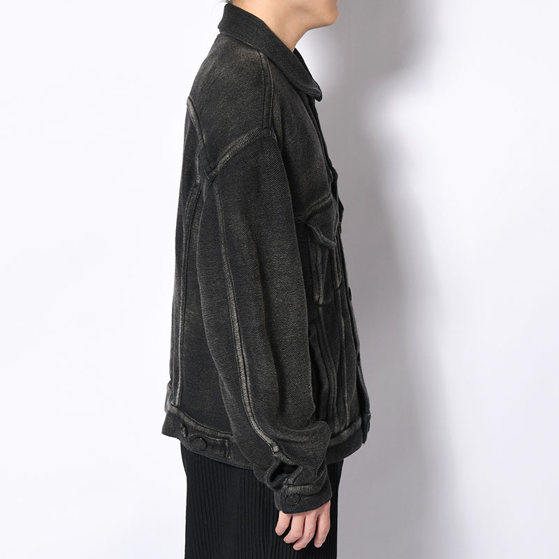 3RD TYPE WASHED KNIT JACKET -2.COLOR-