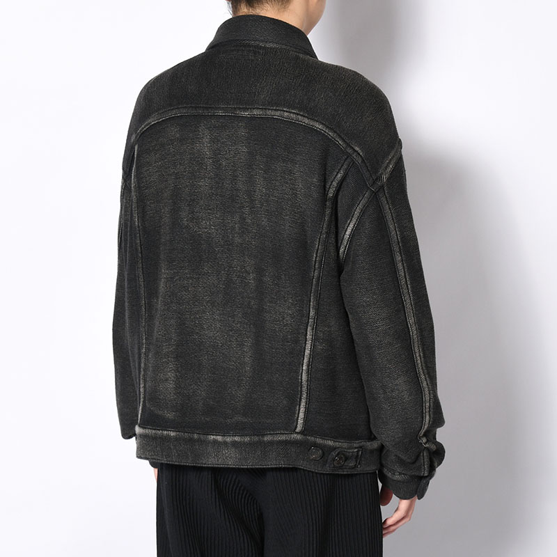 3RD TYPE WASHED KNIT JACKET -2.COLOR-