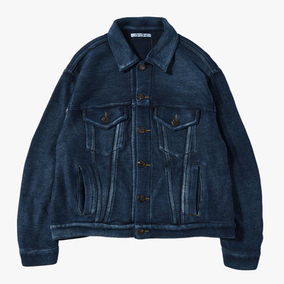 3RD TYPE WASHED KNIT JACKET -2.COLOR-