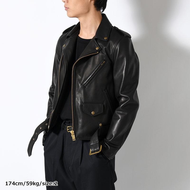 RIDERS JACKET US -BLACK-