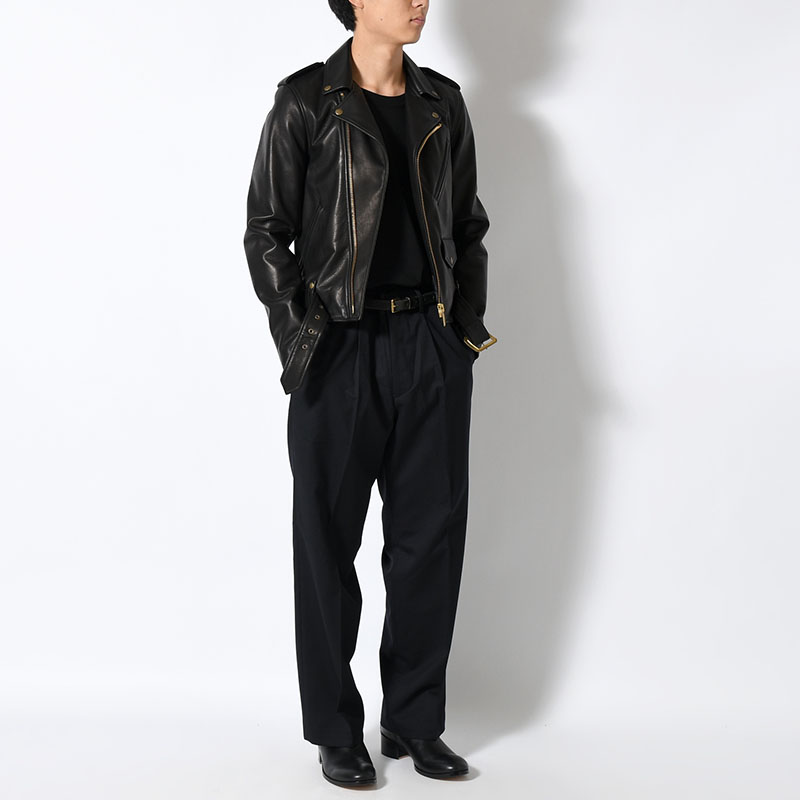 RIDERS JACKET US -BLACK-