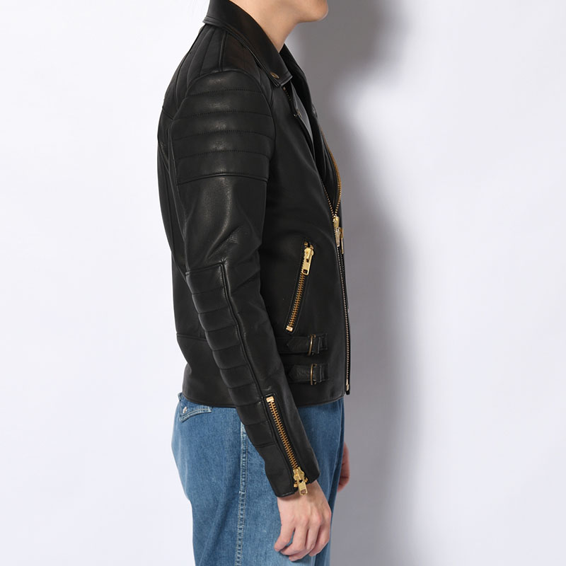 RIDERS JACKET MOTORCYCLE -BLACK-