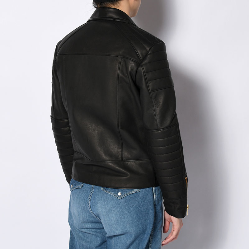 RIDERS JACKET MOTORCYCLE -BLACK-