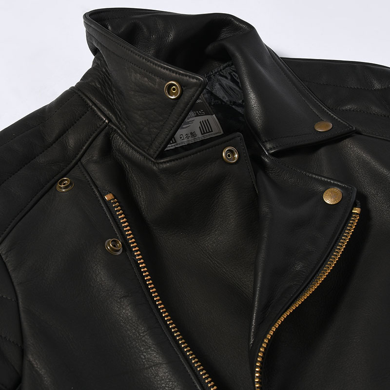 RIDERS JACKET MOTORCYCLE -BLACK-