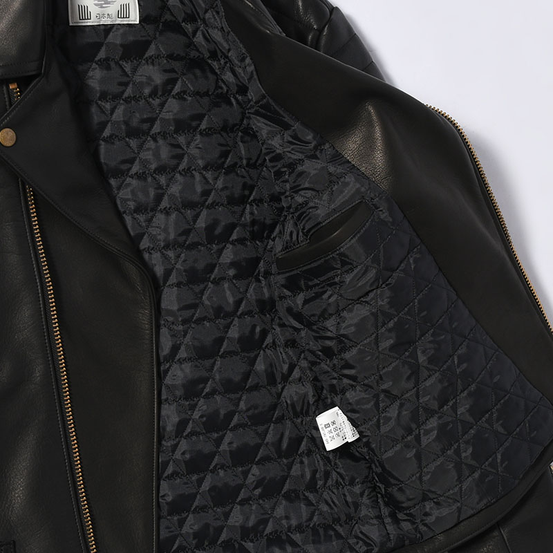 RIDERS JACKET MOTORCYCLE -BLACK-