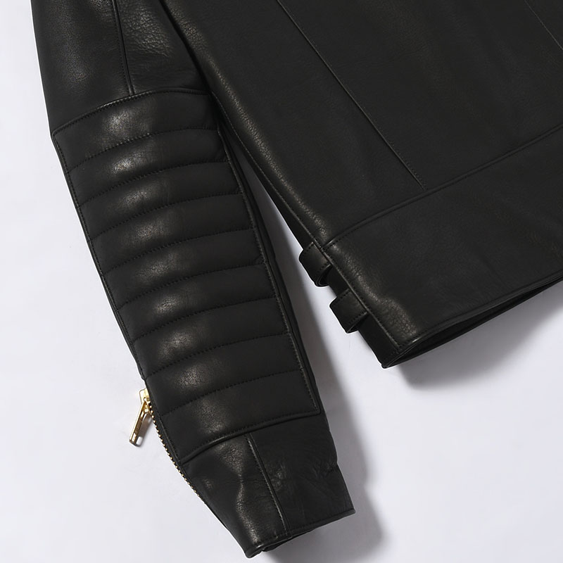 RIDERS JACKET MOTORCYCLE -BLACK-