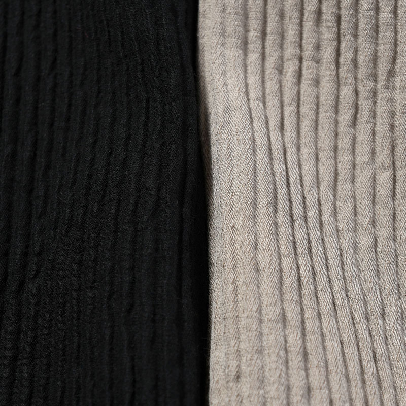 IN TUCK TROUSERS -Cotton Wool Pleats- -2.COLOR-