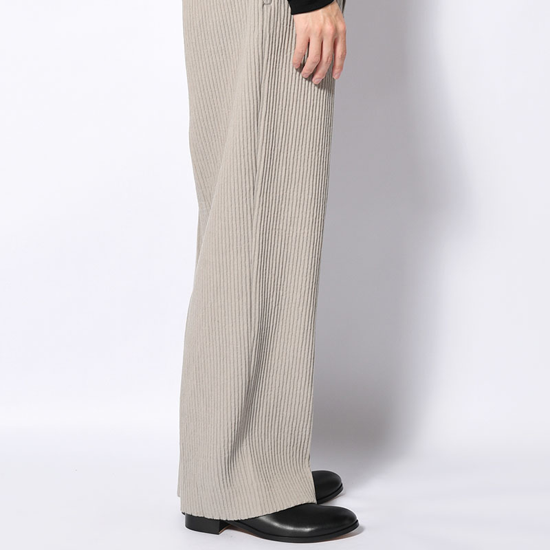 IN TUCK TROUSERS -Cotton Wool Pleats- -2.COLOR-