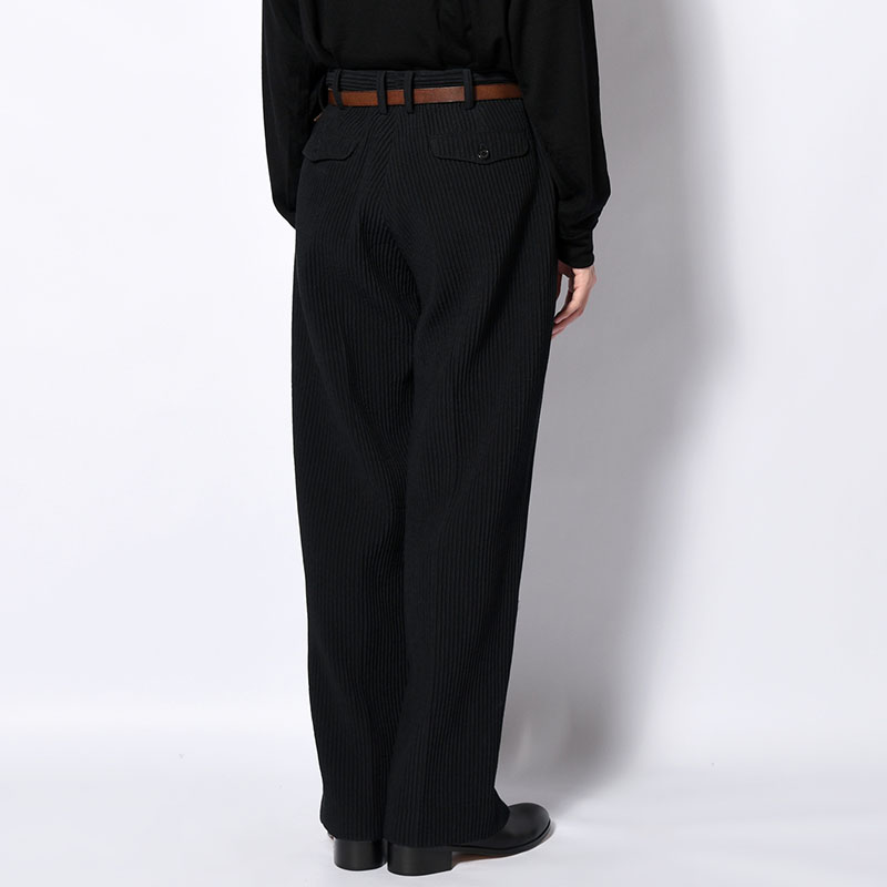 IN TUCK TROUSERS -Cotton Wool Pleats- -2.COLOR-