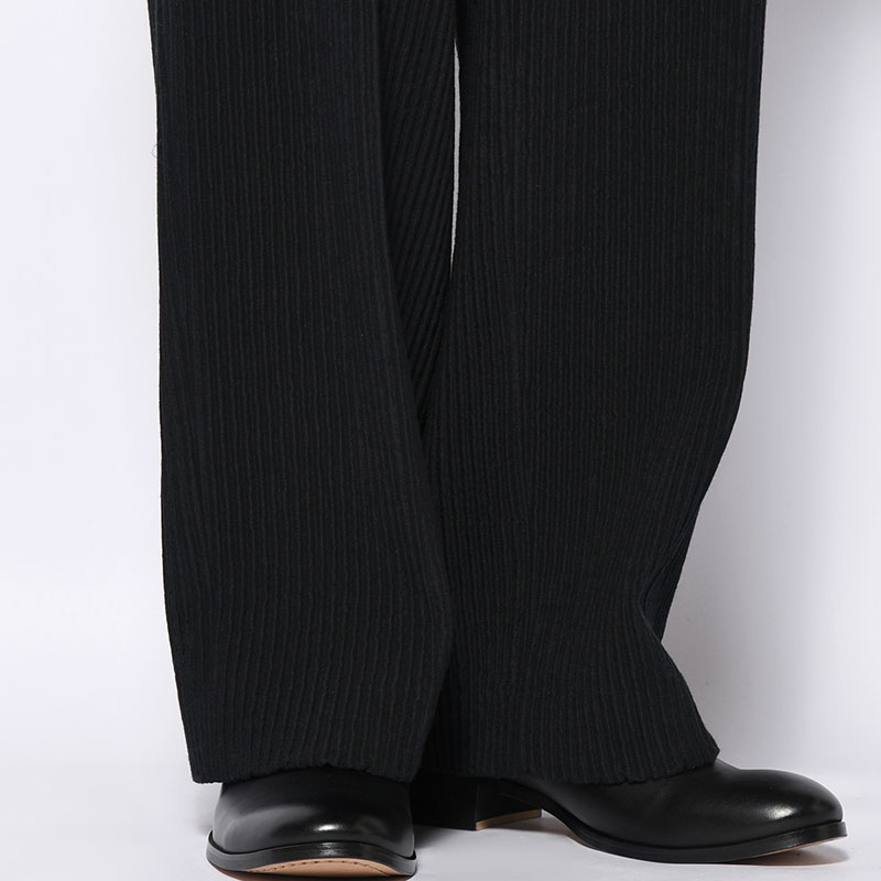 IN TUCK TROUSERS -Cotton Wool Pleats- -2.COLOR-