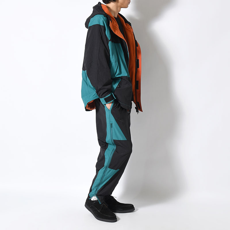 AKTIV-8 TRACKPANT -BLACK/TEAL-