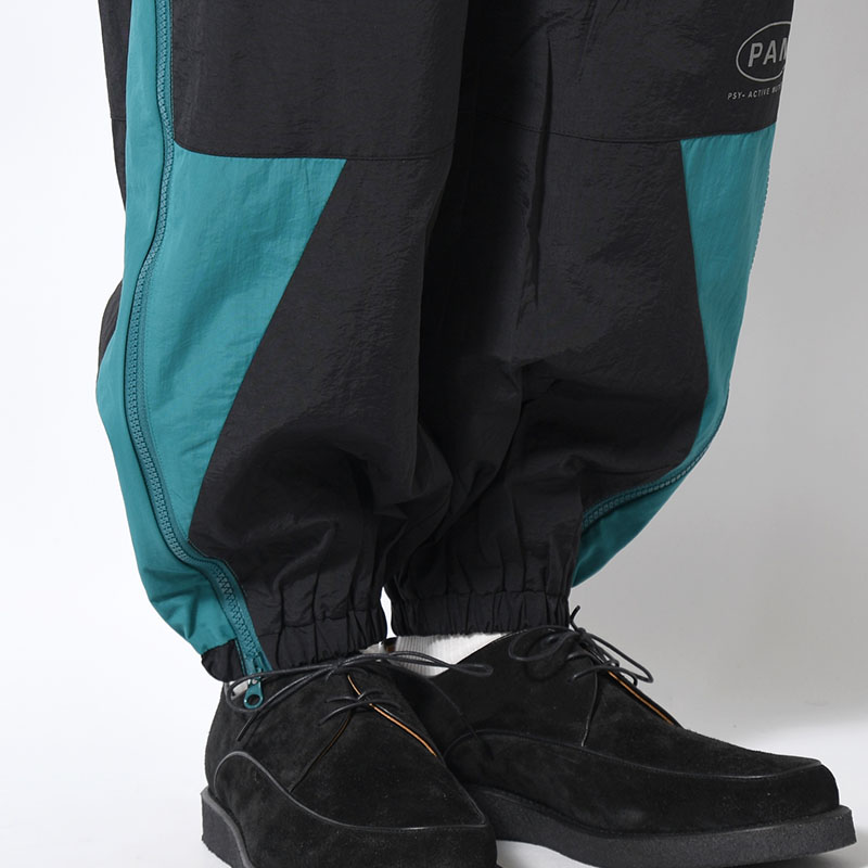 AKTIV-8 TRACKPANT -BLACK/TEAL-