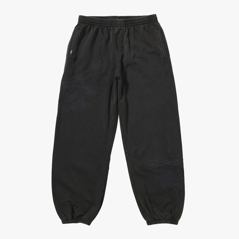 PAM HIGHLIGHT SWEATPANT -BLACK WASH-