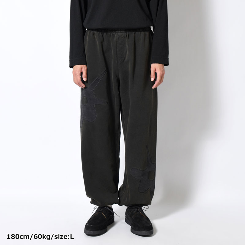 PAM HIGHLIGHT SWEATPANT -BLACK WASH-