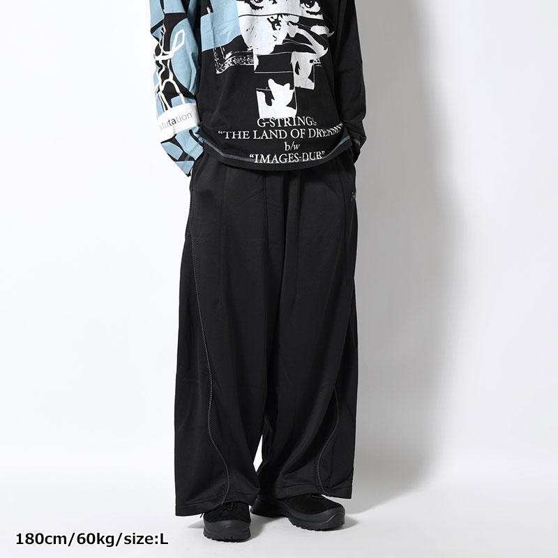 PSY POSEIDON PANT -BLACK-