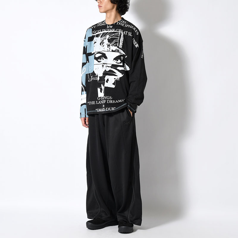 PSY POSEIDON PANT -BLACK-