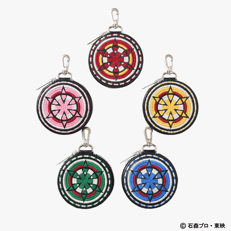 "GORENGER" Circled Pouch -5.COLOR-