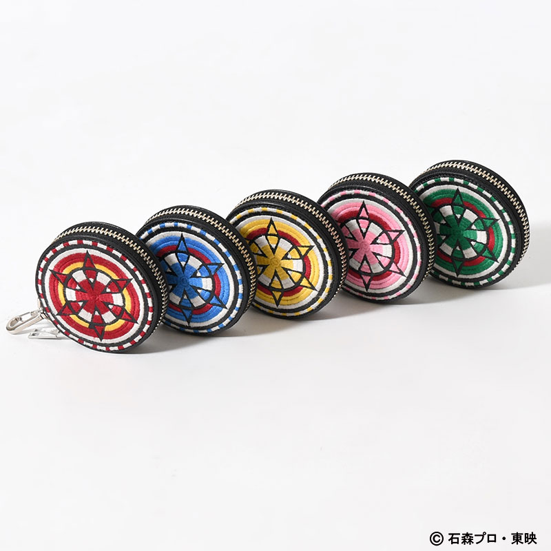 "GORENGER" Circled Pouch -5.COLOR-