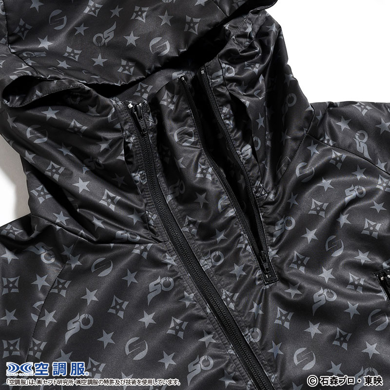 "GORENGER" Mountain parka 空調ユニットセット -BLACK/GRAY-