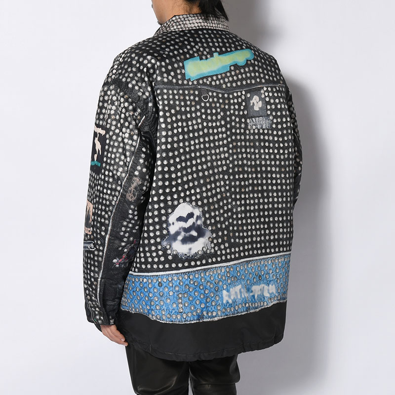 COACH JACKET -BLACK-