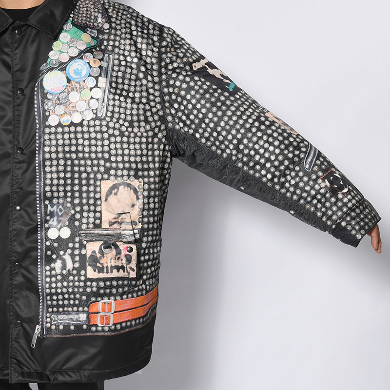 COACH JACKET -BLACK-