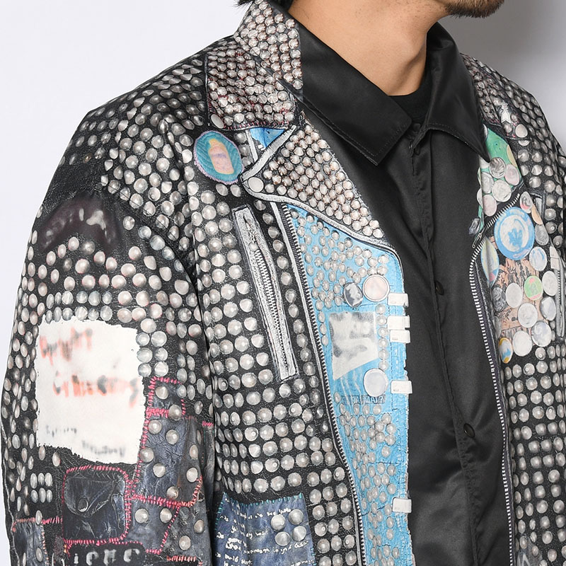 COACH JACKET -BLACK-