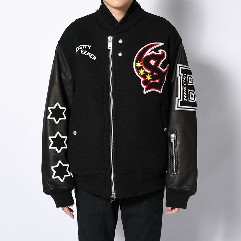 STADIUM JACKET -BLACK/BLACK-