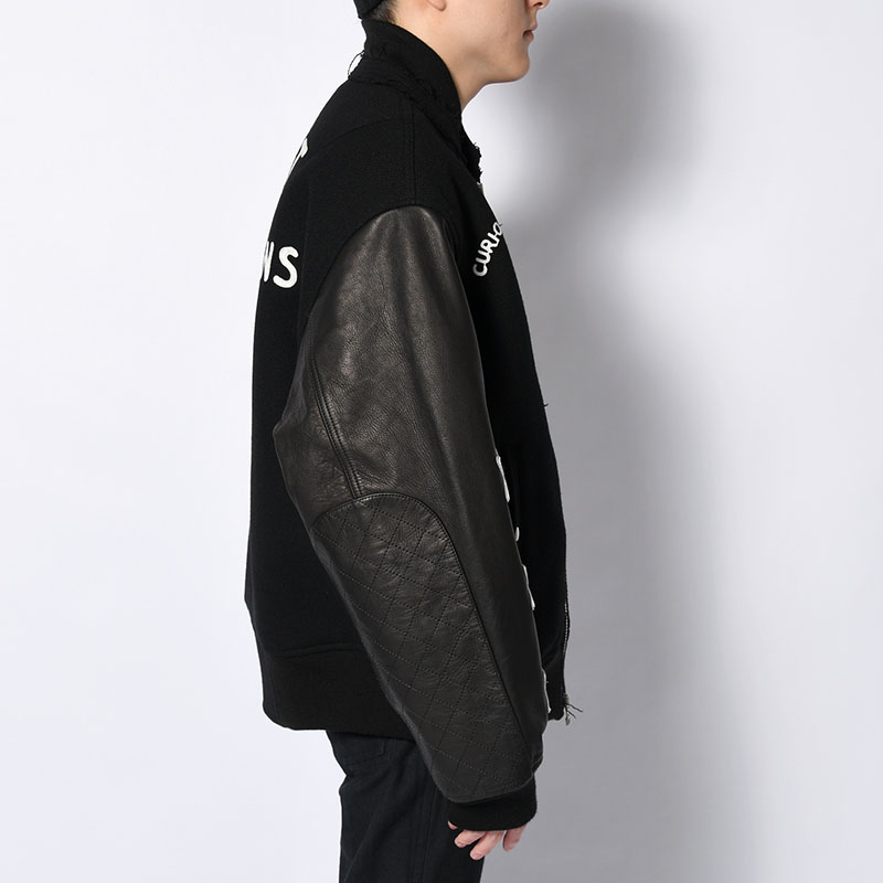 STADIUM JACKET -BLACK/BLACK-