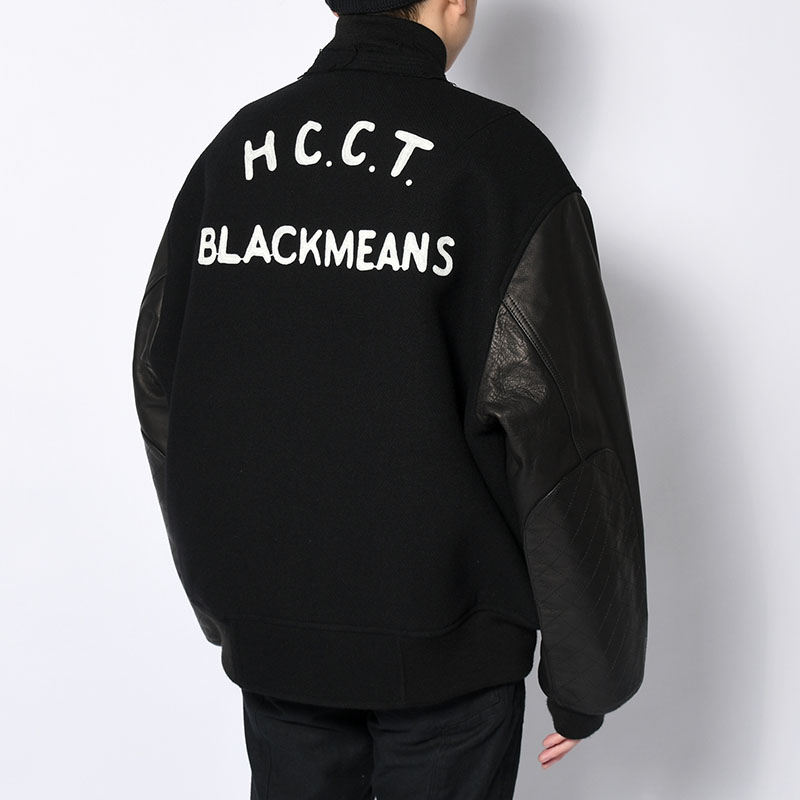 STADIUM JACKET -BLACK/BLACK-