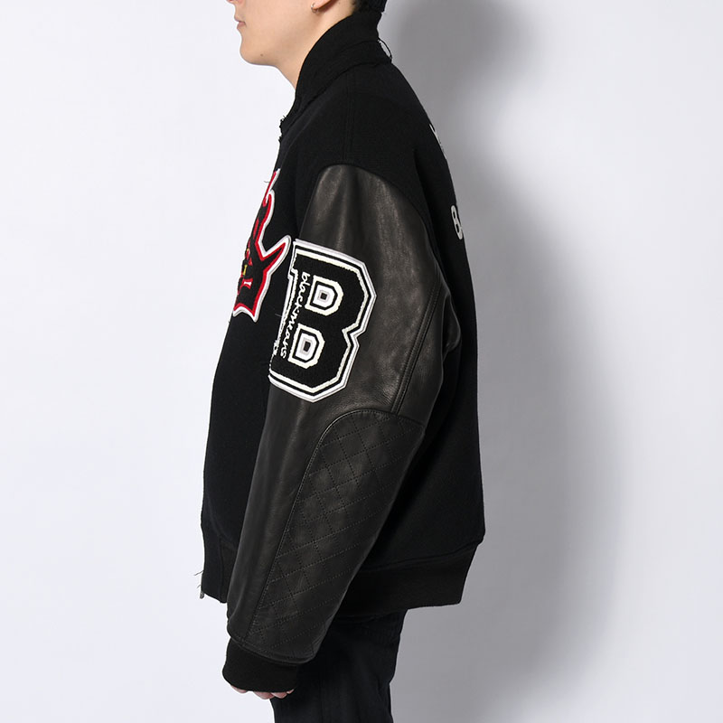 STADIUM JACKET -BLACK/BLACK-