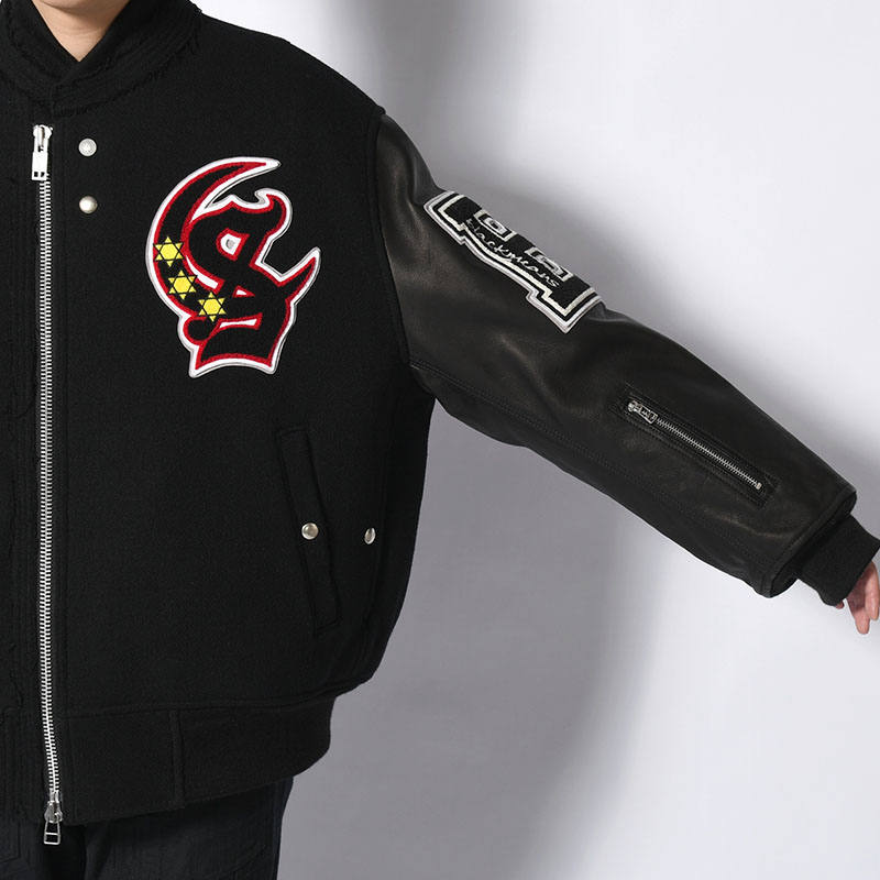 STADIUM JACKET -BLACK/BLACK-