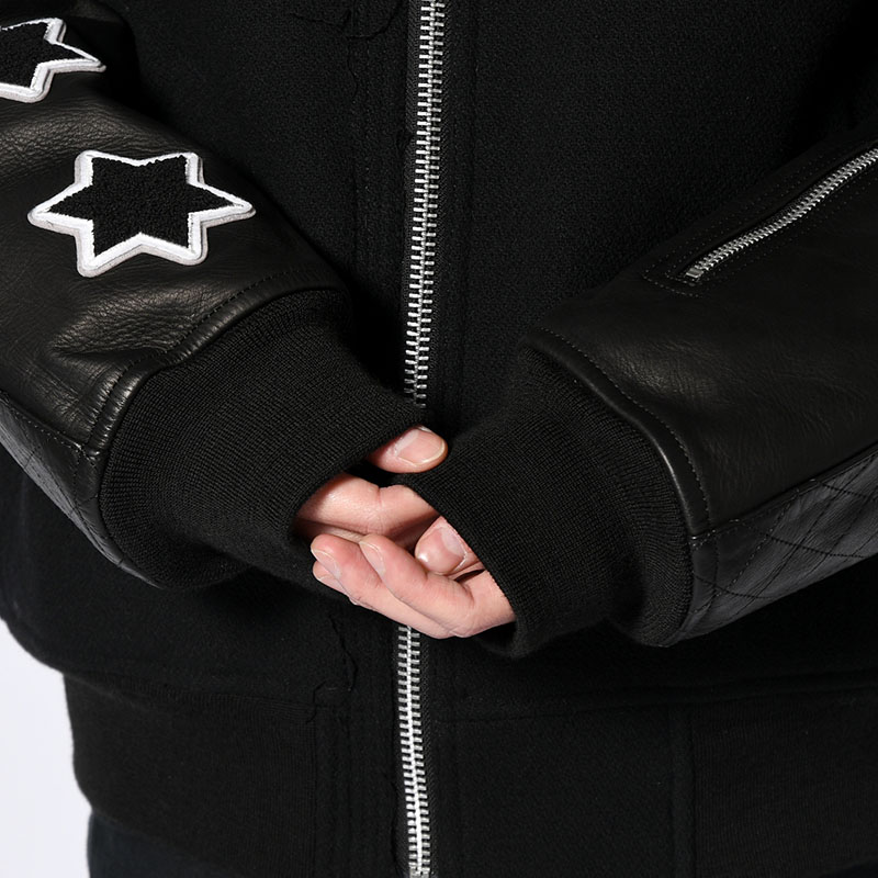 STADIUM JACKET -BLACK/BLACK-