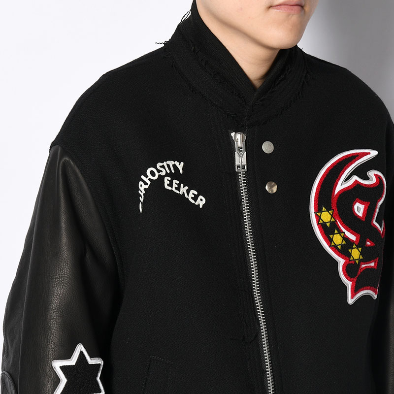 STADIUM JACKET -BLACK/BLACK-